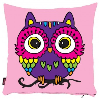 Baykuş Yastık Kılıfı-46